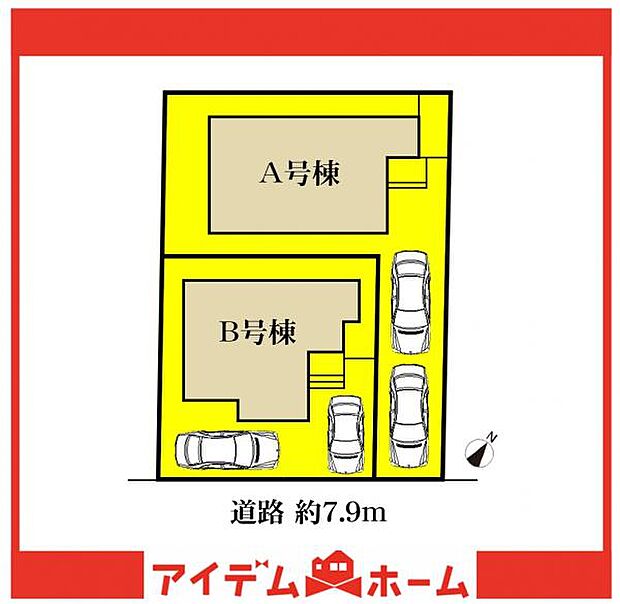 A号棟　配置図