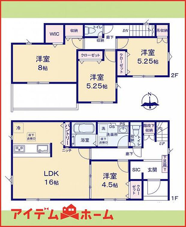 2号棟 間取図