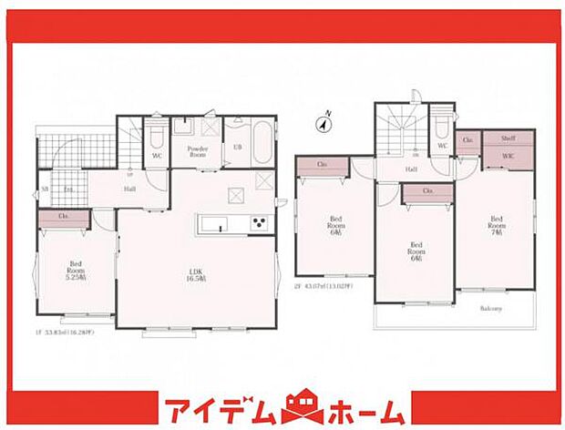 A号棟　間取図