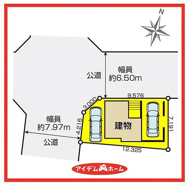 1号棟　配置図