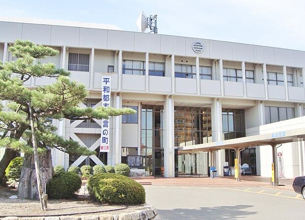 蟹江町役場(902m)