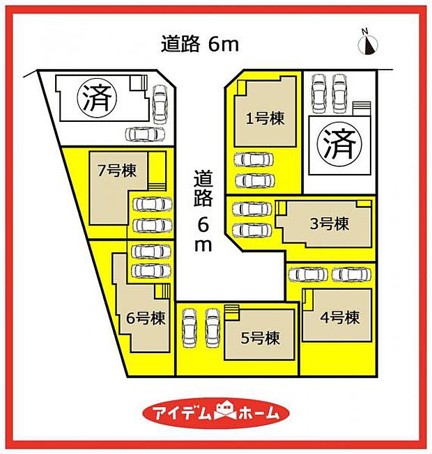 7号棟　配置図