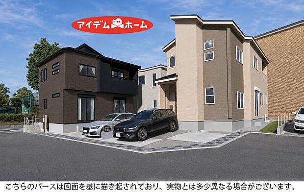 全体外観　完成予想図