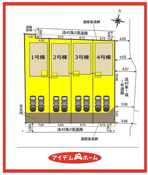 3号棟　配置図