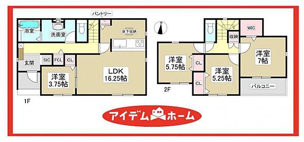 3号棟 間取図
