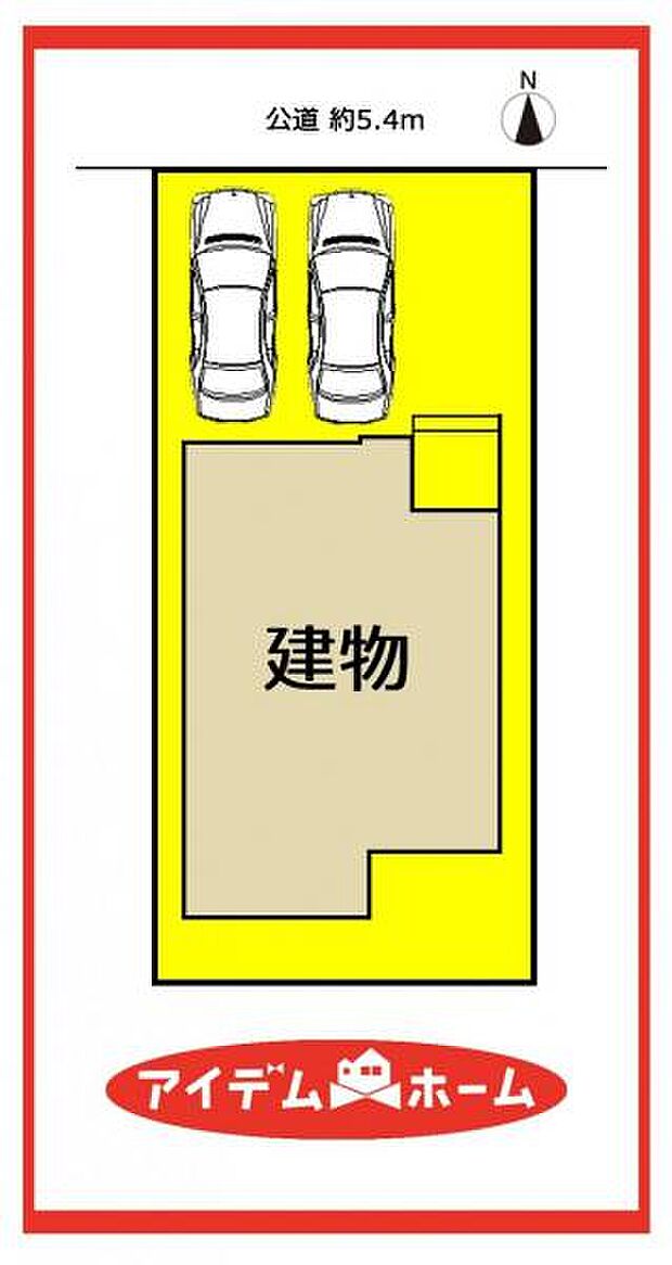 1号棟 配置図