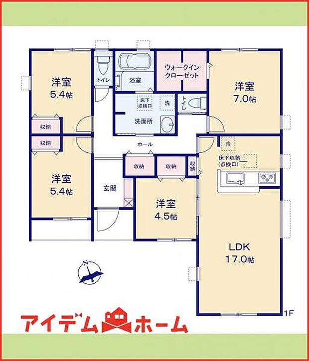 2号棟 間取図