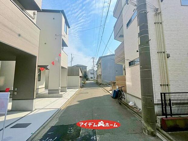 ●○前面道路写真○● 平日のご案内も可能です!