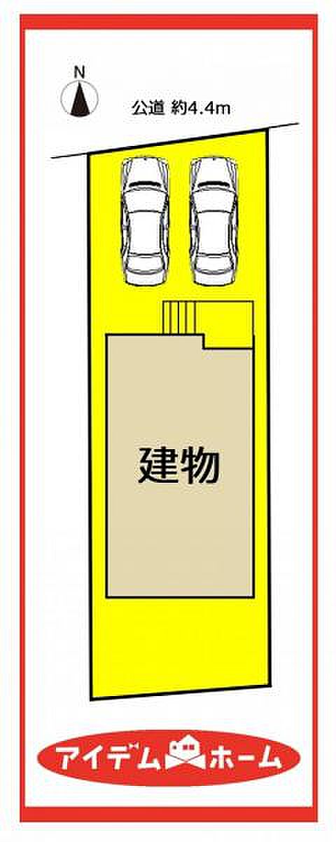 1号棟 配置図