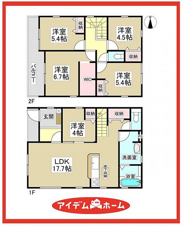 3号棟　間取図