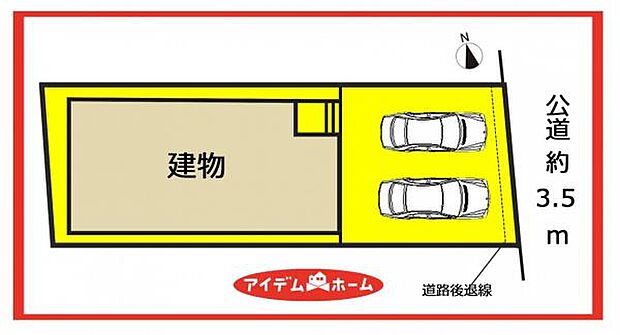 1号棟 配置図