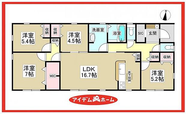4号棟 間取図