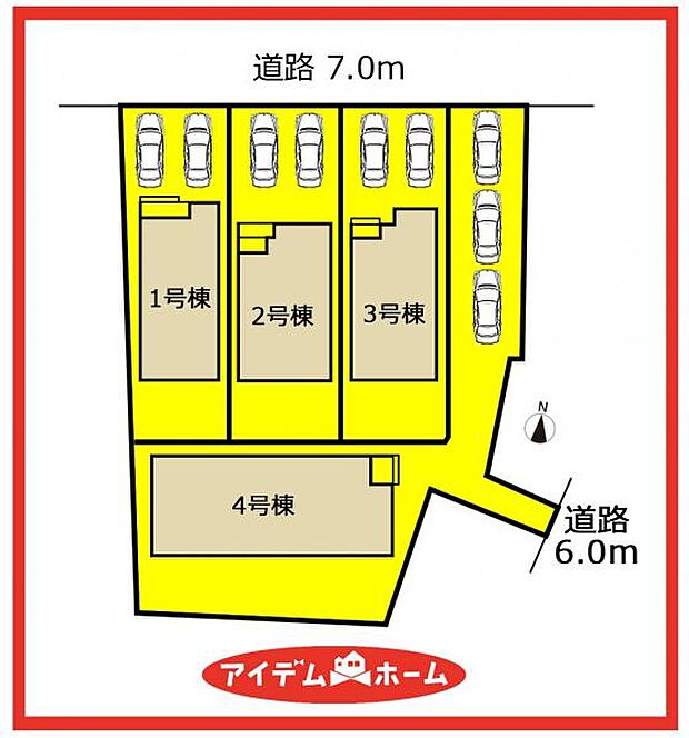 3号棟　配置図