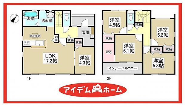 3号棟　間取図