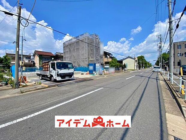 ●○前面道路写真○● 平日のご案内も可能です!