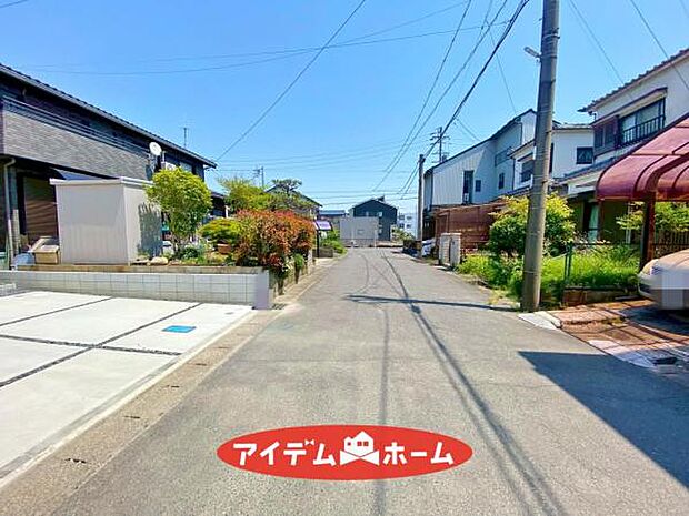 ●○前面道路写真○● 平日のご案内も可能です!