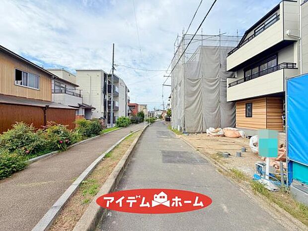 ●○西側前面道路○● 平日のご案内も可能です!