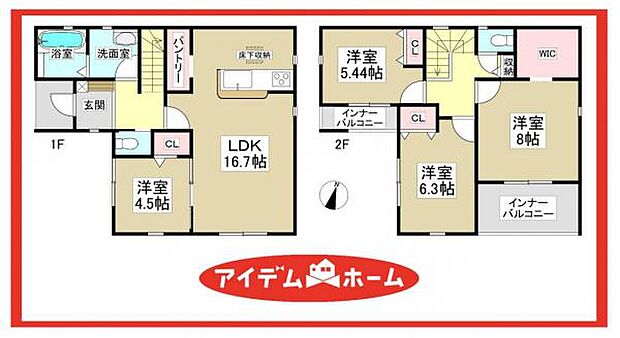 6号棟　間取図
