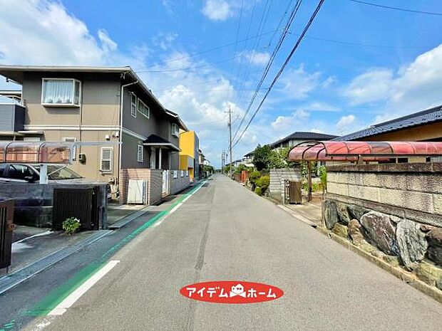 ●○前面道路写真○● 平日のご案内も可能です！ 