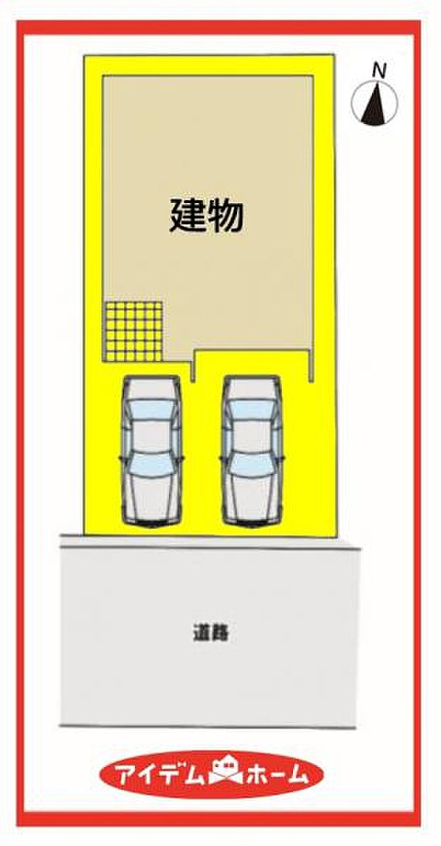 1号棟　配置図