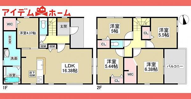 5号棟 間取図