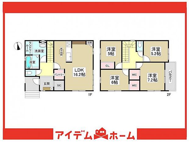 1号棟 間取図