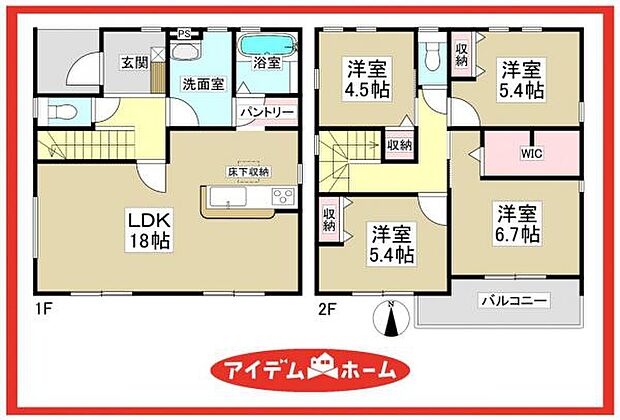 5号棟 間取図