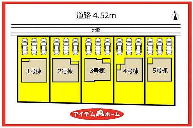 4号棟 配置図