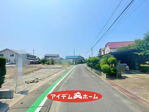 ●○北側前面道路○● 平日のご案内も可能です!