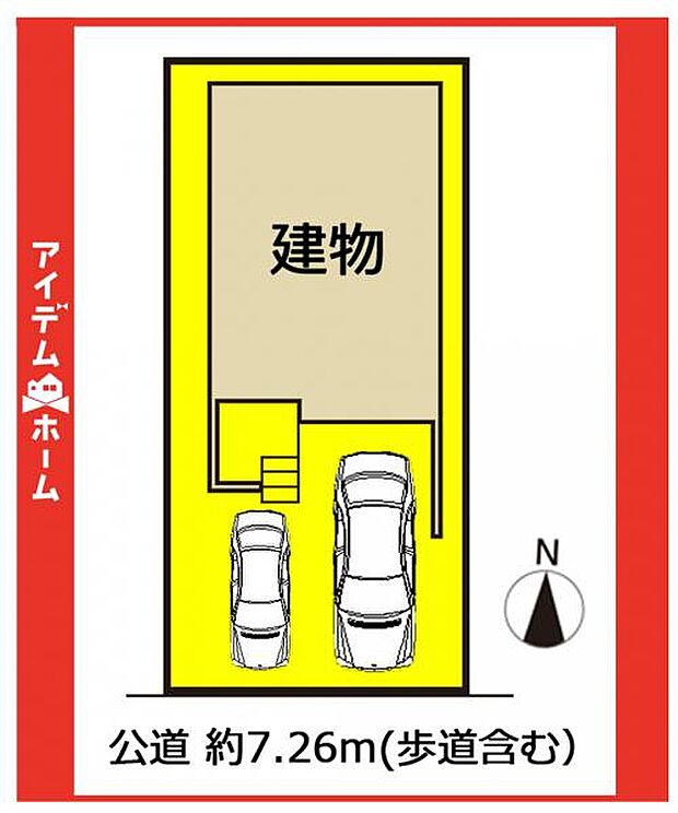 1号棟 配置図