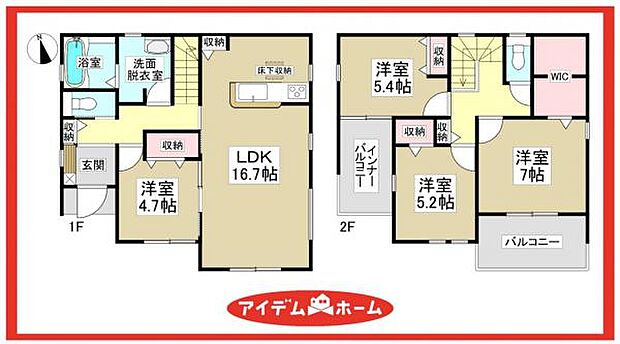 3号棟　間取図