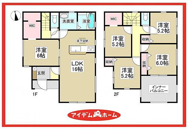 1号棟 間取図