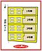 間取り：4号棟　配置図