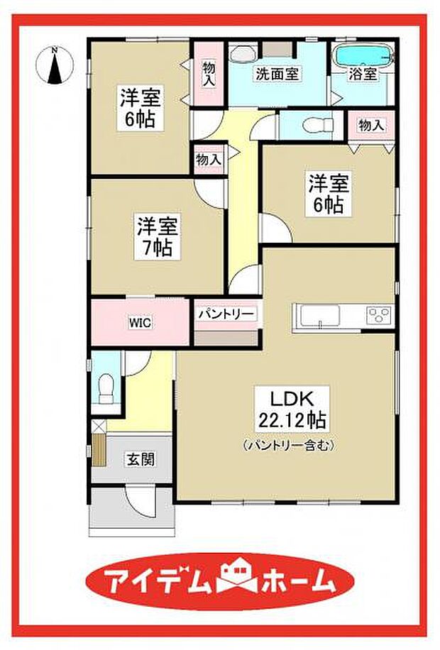 B号棟 間取図