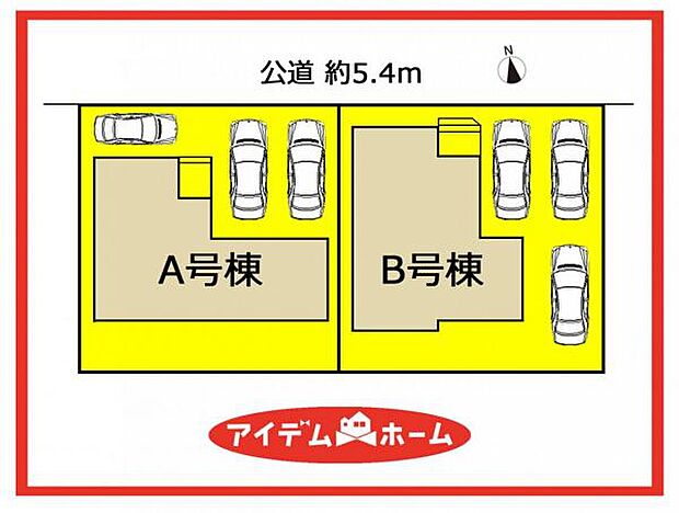 A号棟 配置図