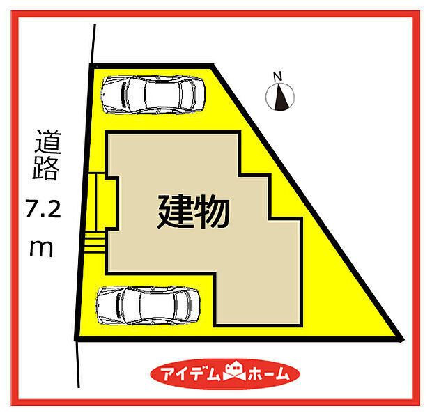 1号棟 配置図