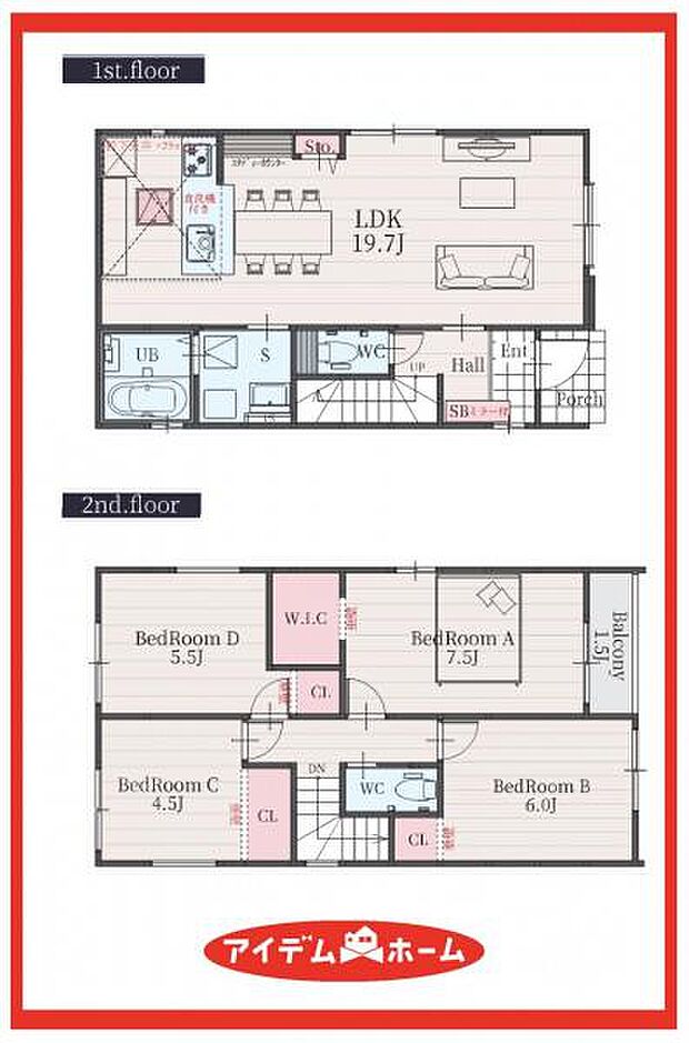 2号棟 間取図