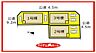 間取り：2号棟　配置図