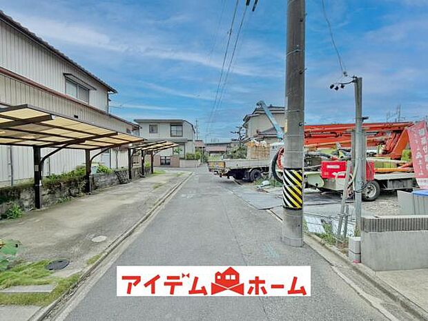 ●○前面道路写真○● 平日のご案内も可能です!