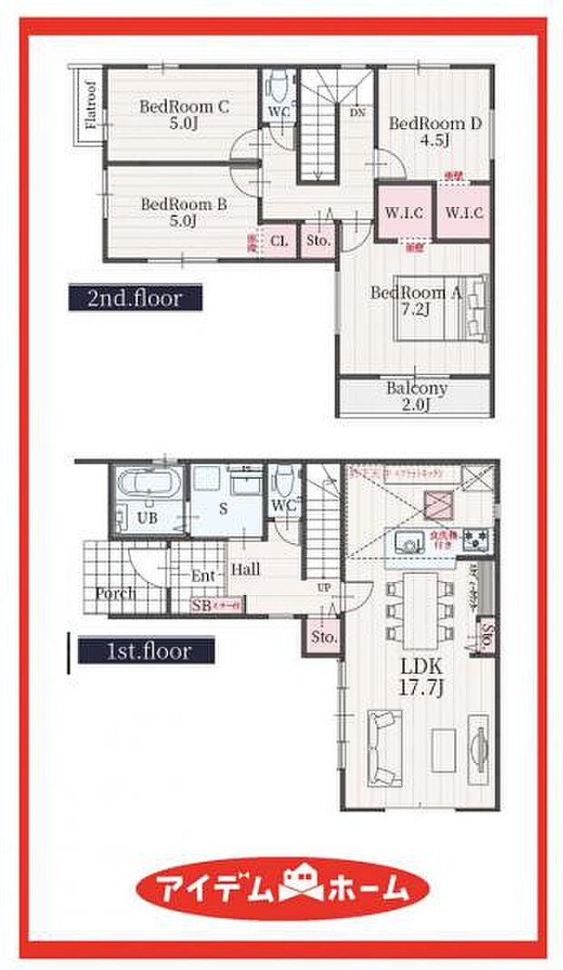 1号棟 間取図