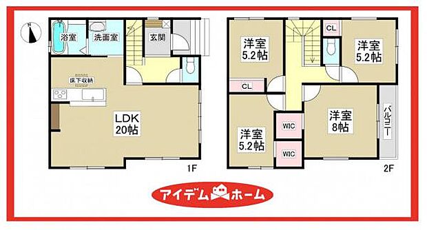 2号棟 間取図