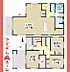間取り：2号棟　間取図