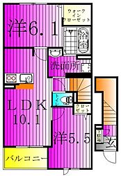 ヤングウッズ柏の葉II 2階