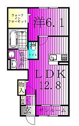 オーチャードD 1階
