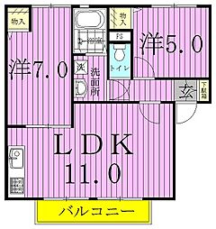 ディアス北柏C棟 1階