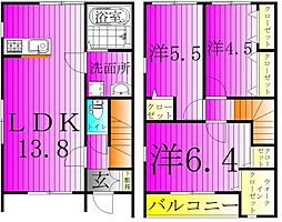 Grand Terrace 野々下 2階/-