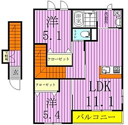 ディア・パルテノン 2階/201