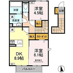 カトレア 2階