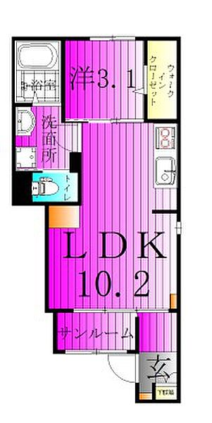 同じ建物の物件間取り写真 - ID:212039664005