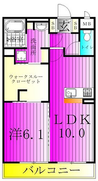 同じ建物の物件間取り写真 - ID:212041948186